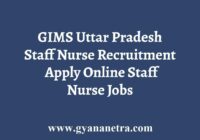 GIMS Staff Nurse Recruitment