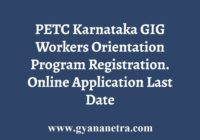 Karnataka GIG Worker