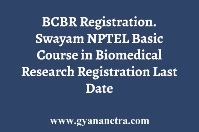 BCBR Registration