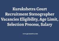 Kurukshetra Court Recruitment Notification