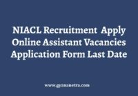 NIACL Recruitment Notification