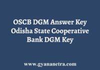 OSCB DGM Answer Key