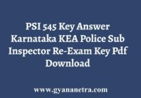 PSI 545 Answer Key