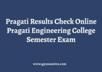 Pragati Results Semester Exam