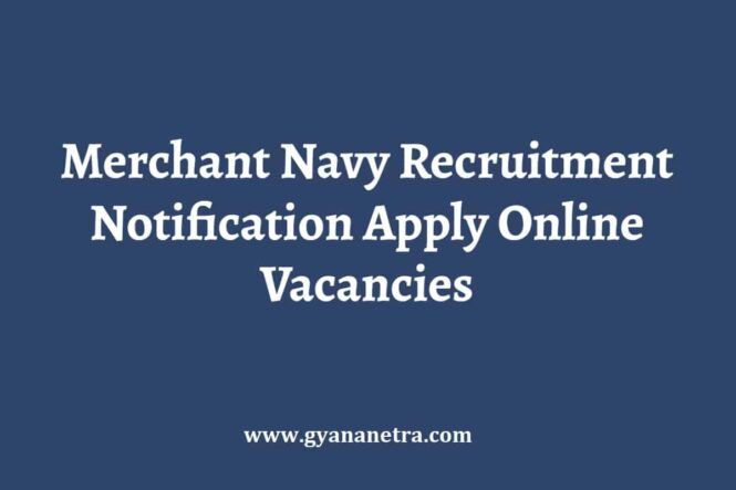 Merchant Navy Recruitment